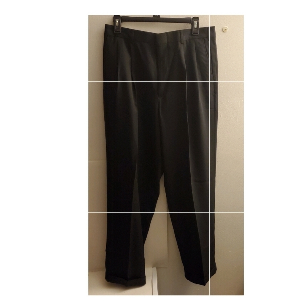Perry Ellis NWT portfolio city Oxford Black pant
